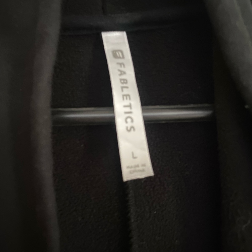 Fabletics Black Eugina Oversized Open Front Jacket - image 7